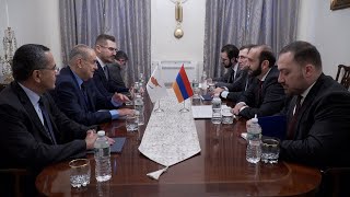 Meeting of Foreign Ministers of Armenia and Cyprus