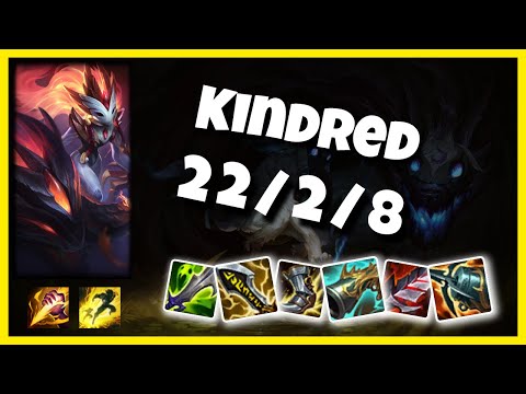 Kindred s11 Jungle Challenger Replay (22/2/8) - KOREAN
