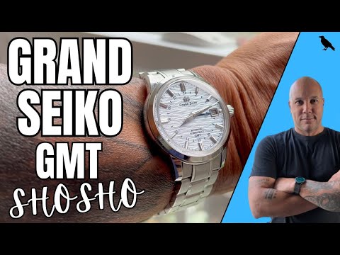 GRAND SEIKO GMT "SHOSHO" Watch review, hands on| BEST GMT WATCH OR IS IT!??