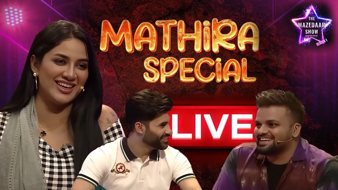 🛑 Live | The Mazadar Show | Mathira Special | Tv One | Live