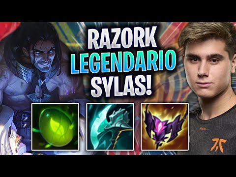 RAZORK VA LEGENDARIO CON SYLAS! - Razork Juega Sylas Jungla vs Hecarim! | Preseason 2023