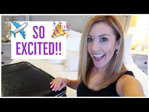 SO EXCITED FOR THIS!! 🎉 | GETTING READY FOR OUR FIRST BIG TRIP VLOG!! ✈️ | HOW I PACK | Brianna K