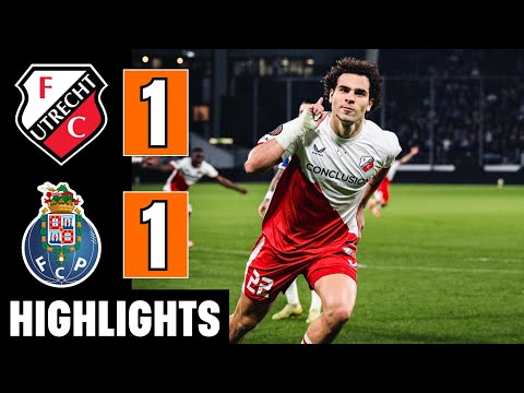 Utrecht vs Porto 1-1 | Highlights | Miguel Rodríguez | EUROPA LEAGUE 25/26 | Vasilis Barkas Red Card