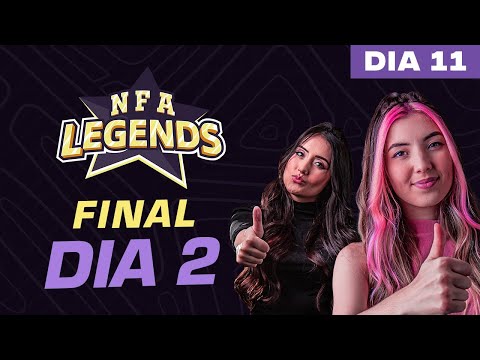 GRANDE FINAL NFA LEGENDS SEASON 1 - DIA 2 - FREE FIRE AO VIVO