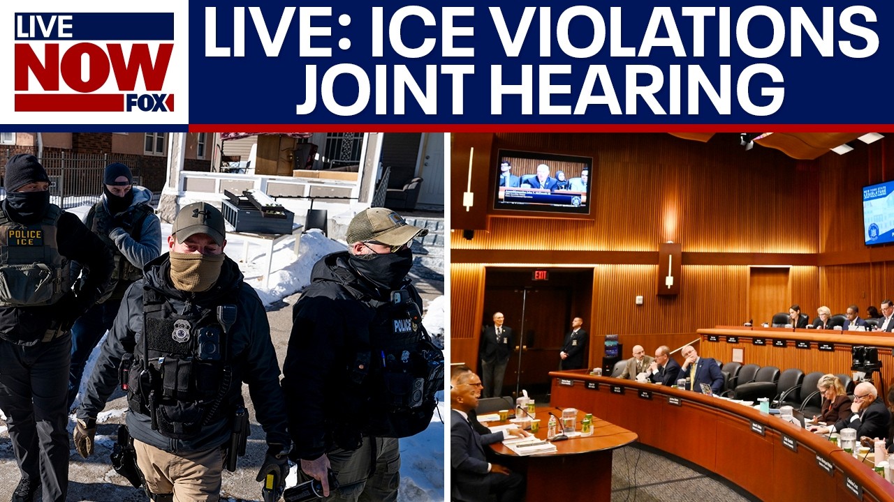 LIVE NOW: Congress debates ICE operations and Constitution violations