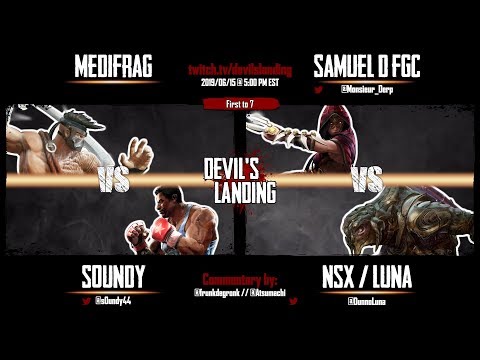 Devil's Landing Week 4 - Medifrag vs s0undy / Samuel D FGC vs nSx|Luna