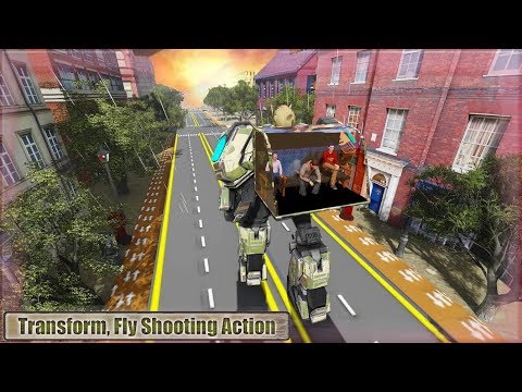 Robot Bus Army Simulator - Grand City Wars 2020 - Android Game Gameplay