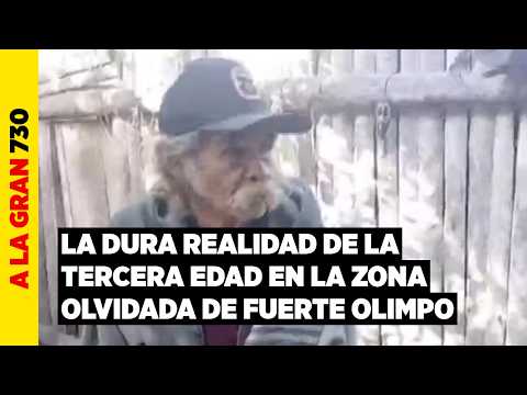 ¡INDIGNANTE! Abuelitos de Fuerte Olimpo no cobran su pensión por culpa de la burocracia
