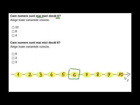 Compararea numerelor mici pe axa numerelor | Numărare | Matematică Primară | Khan Academy