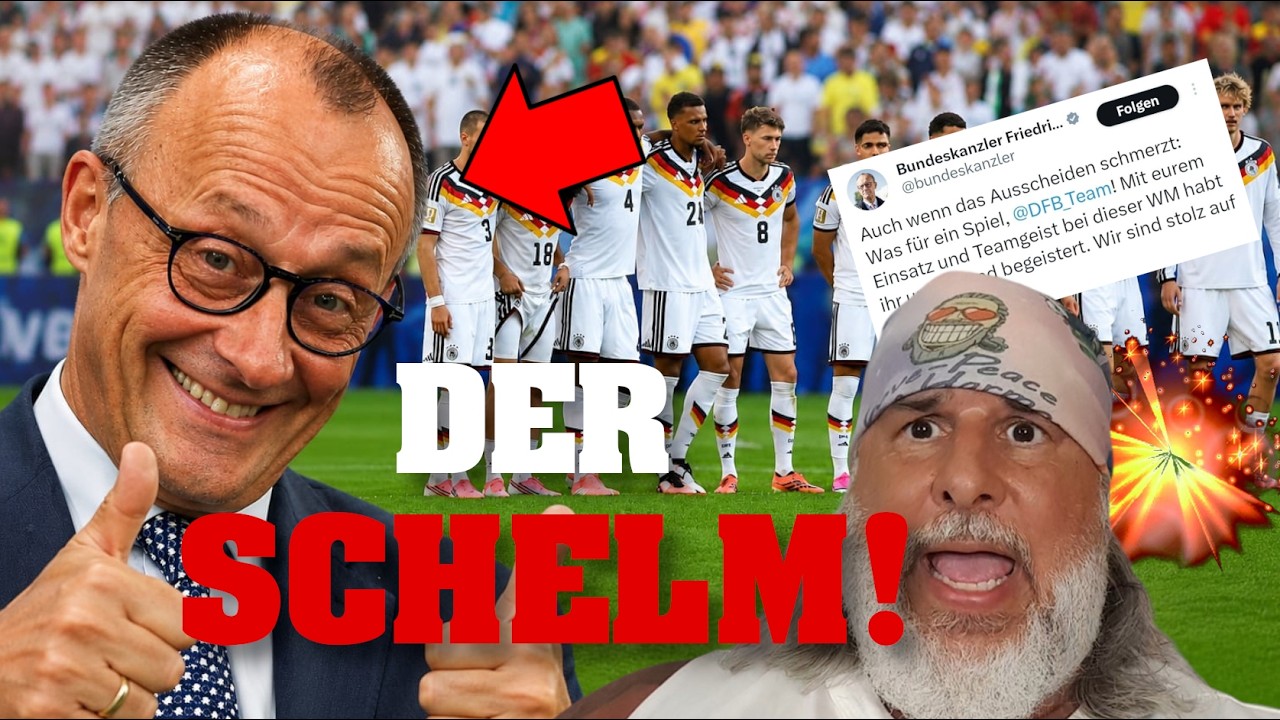 WAR das die Hitze? Merz als WM-„Experte“ und ganz Deutschland LACHT!  💥⚡️ Tim Kellner #PolitSatire