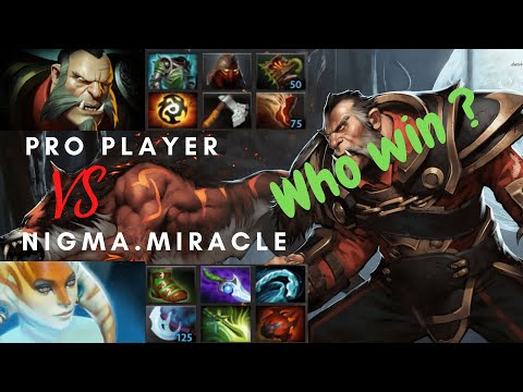 Dota 2 Miracle Naga Siren Vs Pro Player Lycan Immortal Rank Best GamePlay 7.24 Patch