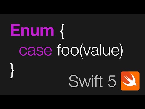 Swift 5: Enum Associated Values (iOS 2020, Xcode 11)