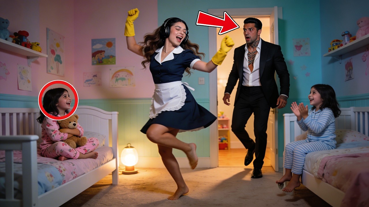 His Children Were Screaming at 3 AM — The Mafia Boss Walked In and Saw the Nanny Doing THIS..