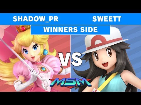 Smash Ultimate Tournament - MSM 175 Shadow_PR (Peach) vs SweetT (PKMN Trainer) Winners Pools