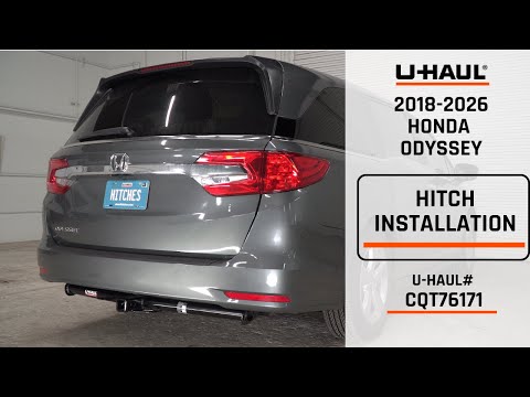 2018-2026 Honda Odyssey | U-Haul Trailer Hitch Installation | CQT76171