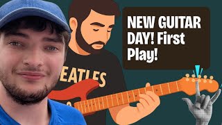 Video thumbnail for NEW GUITAR DAY! CRAFTER CREMA STRATOCASTER REVIEW II FIRST PLAY by Mini Cooper Trooper