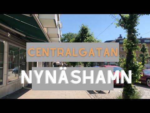 Nynäshamn Centralgatan, Stockholm Sweden