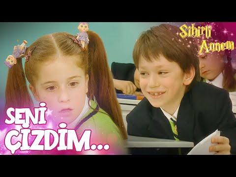 Kaan, Çilek'in Resmini Yaptı❤️ |  Sihirli Annem