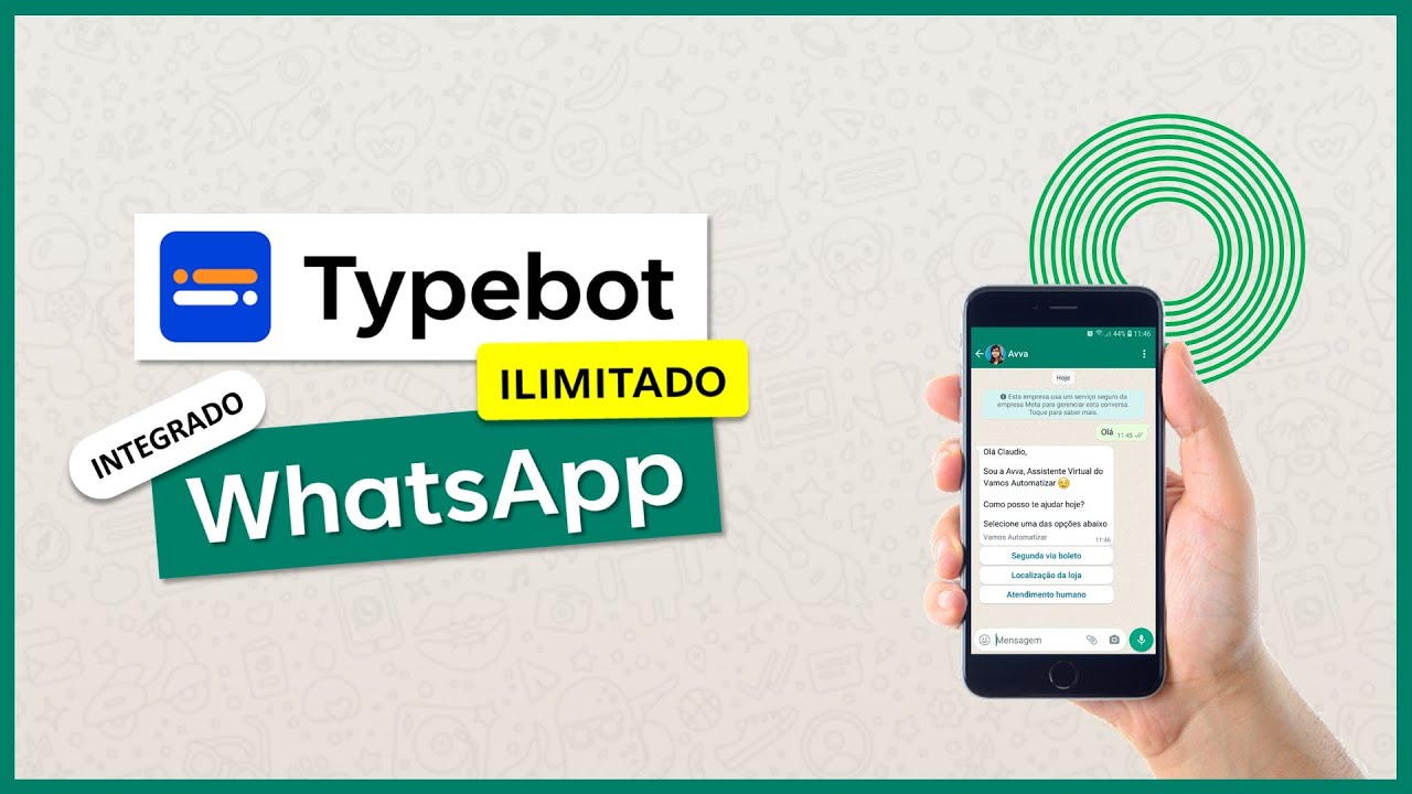 Typebot integrado com a API oficial do WhatsApp 💬