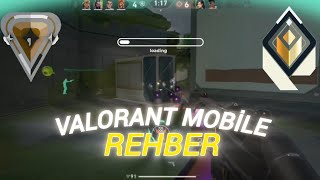 VALORANT MOBILE 🛑 REHBER TADINDA VİDEO 🛑 AİM NASIL GELİŞTİRİLİR? 