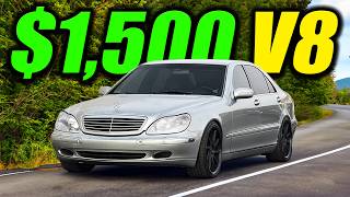 Bringing a BROKEN V8 Mercedes BACK TO LIFE For Under $3,000