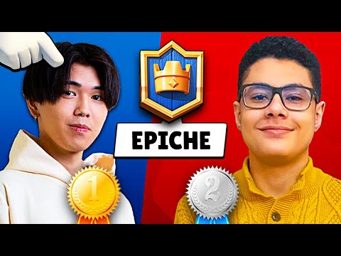 REAGISCO al PRIMO vs SECONDO al MONDO! Clash Royale