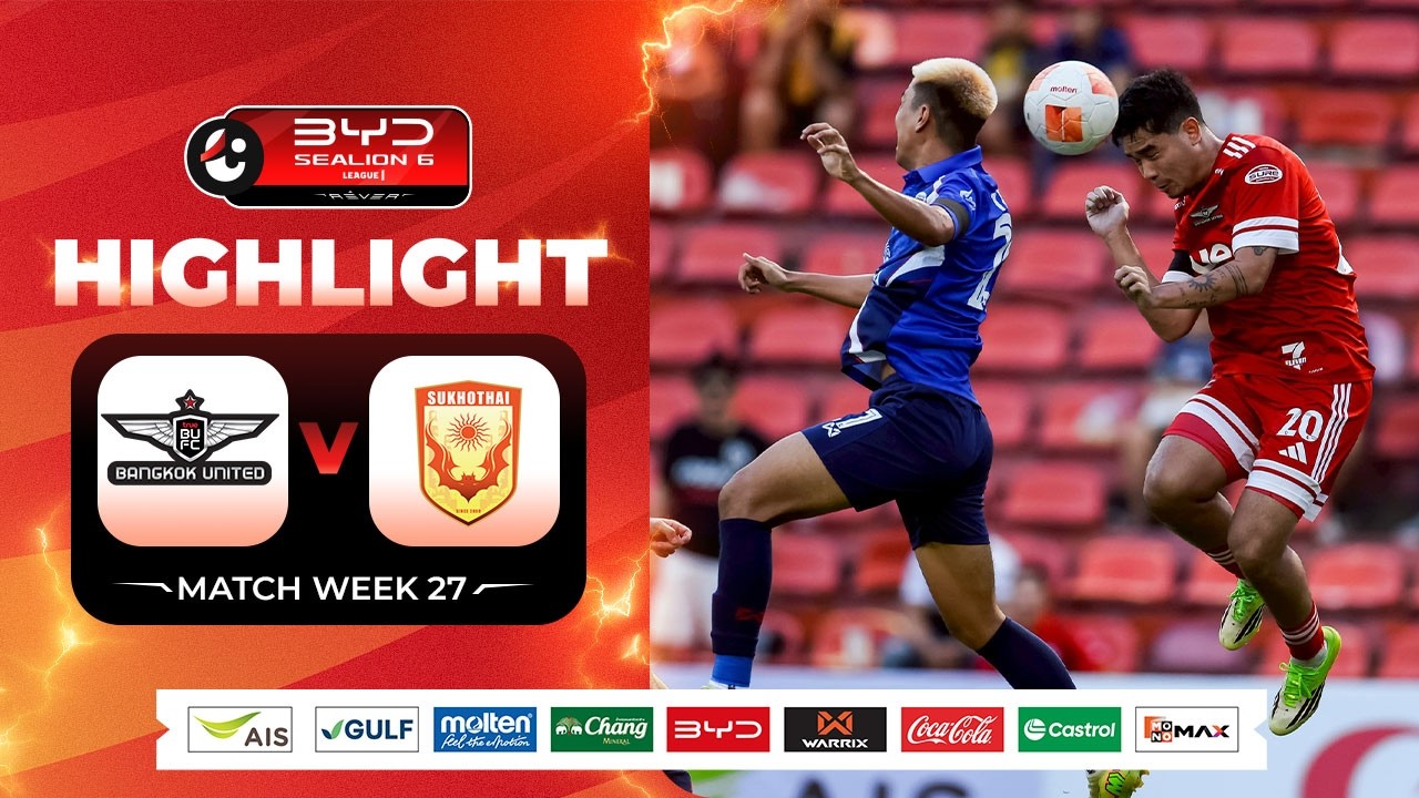 True Bangkok United vs Sukhothai Highlights