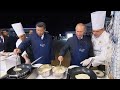 Putin and Xi treat themselves with pancakes, vodka and caviar