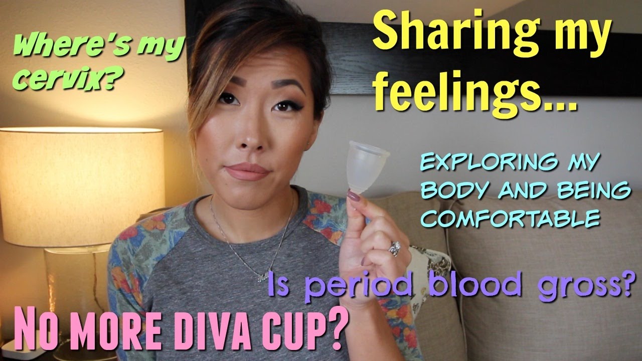 I TRIED THE LUNETTE MENSTRUAL CUP *WARNING REAL BLOOD* | ITSJUSTKELLI