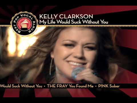 YouTube thumbnail frame showing the GRAMMY gramophone emblem and album callout