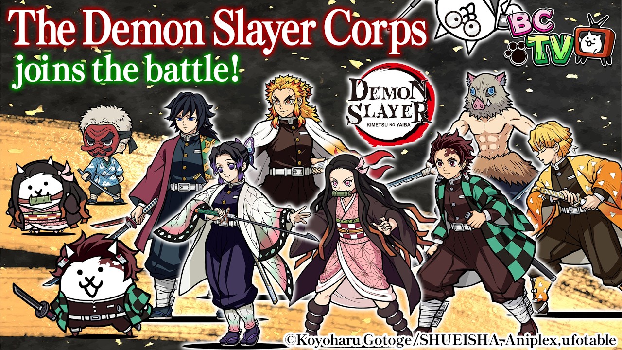 Battle Cats TV: "Demon Slayer: Kimetsu no Yaiba" Collab!