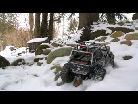 Headquake's RC - #135 ( scxWraith-snow) Jan27 2013