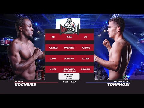 Elysee Kocheise Vs. Thanapat Tonphosi - MFC Full Fight | Frankfurt 2022