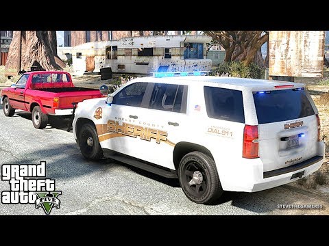 GTA 5 MODS LSPDFR 922 - TAHOE PATROL!!! (GTA 5 REAL LIFE PC MOD)