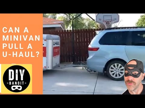 ️🔥 Can My Minivan Pull a U-Haul Trailer?➔ See a Toyota Sienna Pull One 750 Miles!!