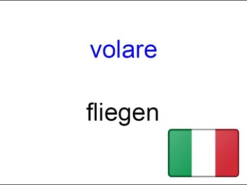 Italienisch für Anfänger - die Verben auf Italienisch