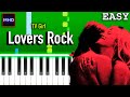 TV Girl - Lovers Rock - EASY Piano Tutorial