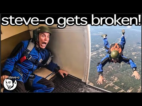 What Happens When You Skydive 25x In A Row… | Steve-O