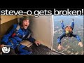 What Happens When You Skydive 25x In A Row Steve O