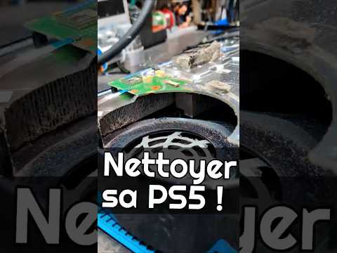 PS5 qui surchauffe ? Guide d'entretien rapide et gratuit #PS5 #PlayStation5 #TutoTech #Entretien