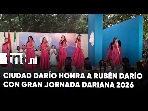 Inician actividades en honor a los 159 años del natalicio del poeta Rubén Darío