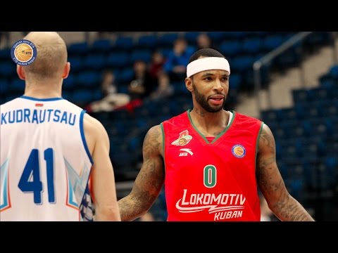 Tsmoki-Minsk vs Lokomotiv-Kuban Highlights 10.01.2015