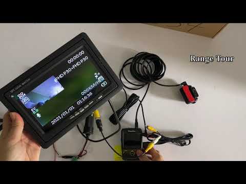 Range Tour Car DVR Dash Camera X7s+ Av out put cable support DVR to DVD Display