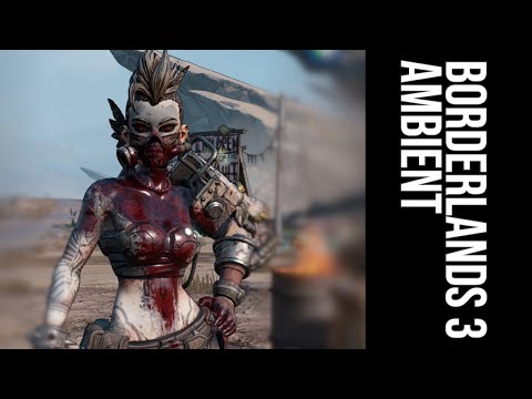 Borderlands 3 Ambient 4K - PROMETHEA | Focus Study Sleep Meditation Relax Sci-Fi Cyberpunk OST