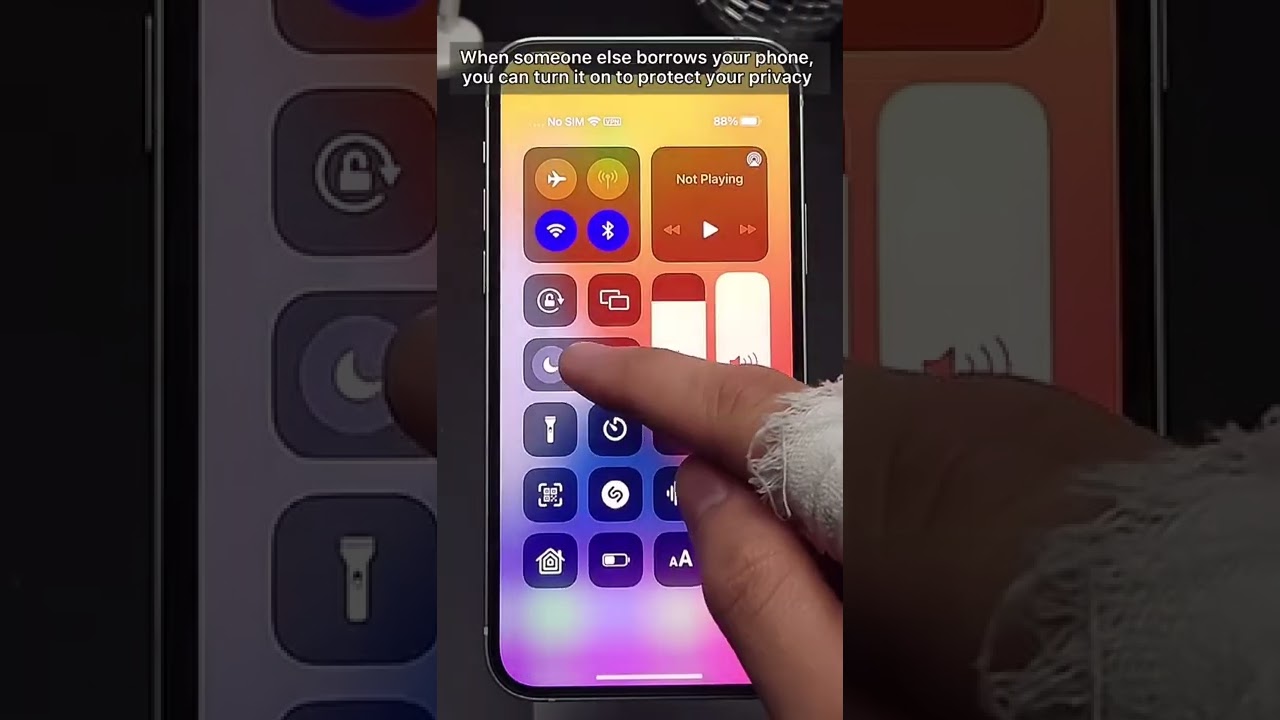 Do you know the personal mode of the iphone?
