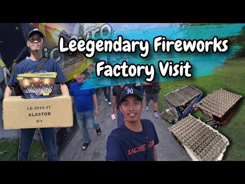 TARA SA FACTORY NG LEEGENDARY FIREWORKS #magicpyro #papamagickanga 
