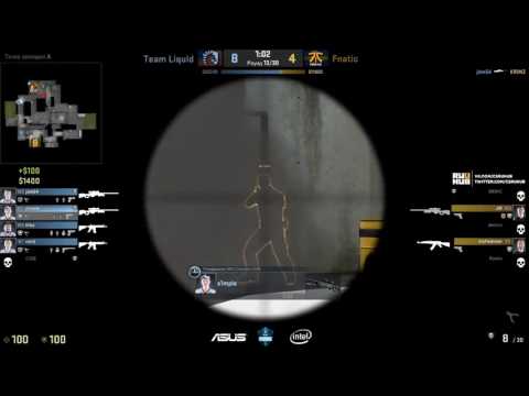 2 smoke kills by jdm64 & S1mple | Fnatic vs Liquid | ESL One Cologne 2016