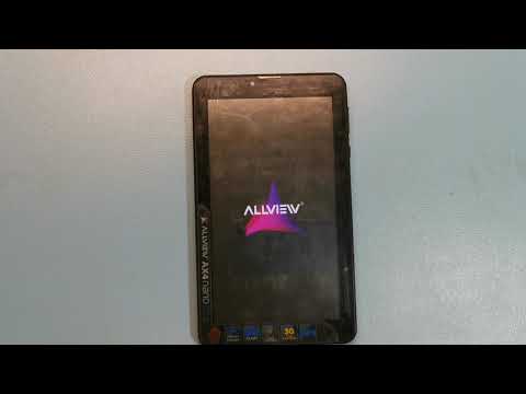 Allview Ax4 Nano Plus Hard Reset - Am uitat codul de deblocare Tableta Allview