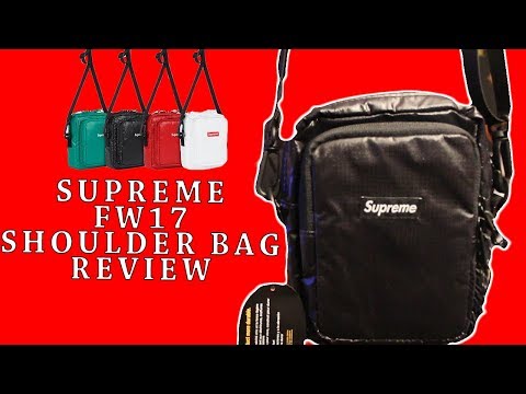Supreme fw17 shoulder bag review