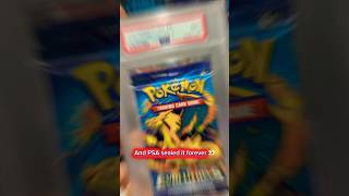 Some Pokémon packs should NEVER be opened…😳 #xyevolutions #psa #sealedpokemon #boosterpack #pokemon